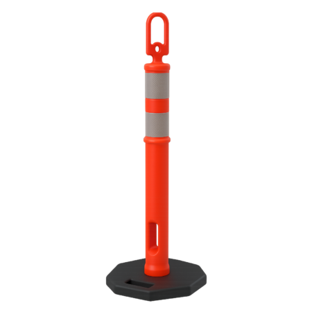 D TOP POLE BOLLARD