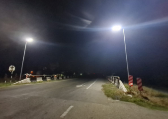 SOLAR POWERED STREET LIGHTING STAR Site Photo