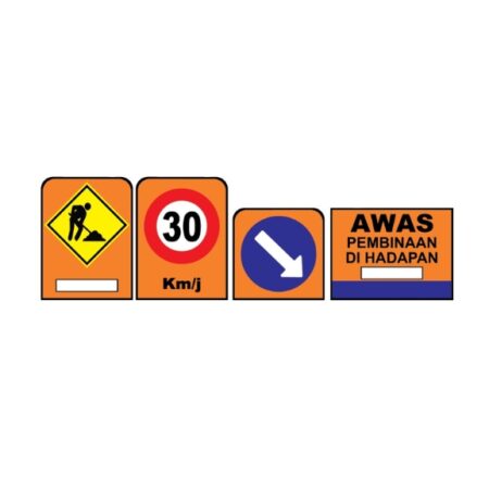 TEMPORARY ROAD SIGN